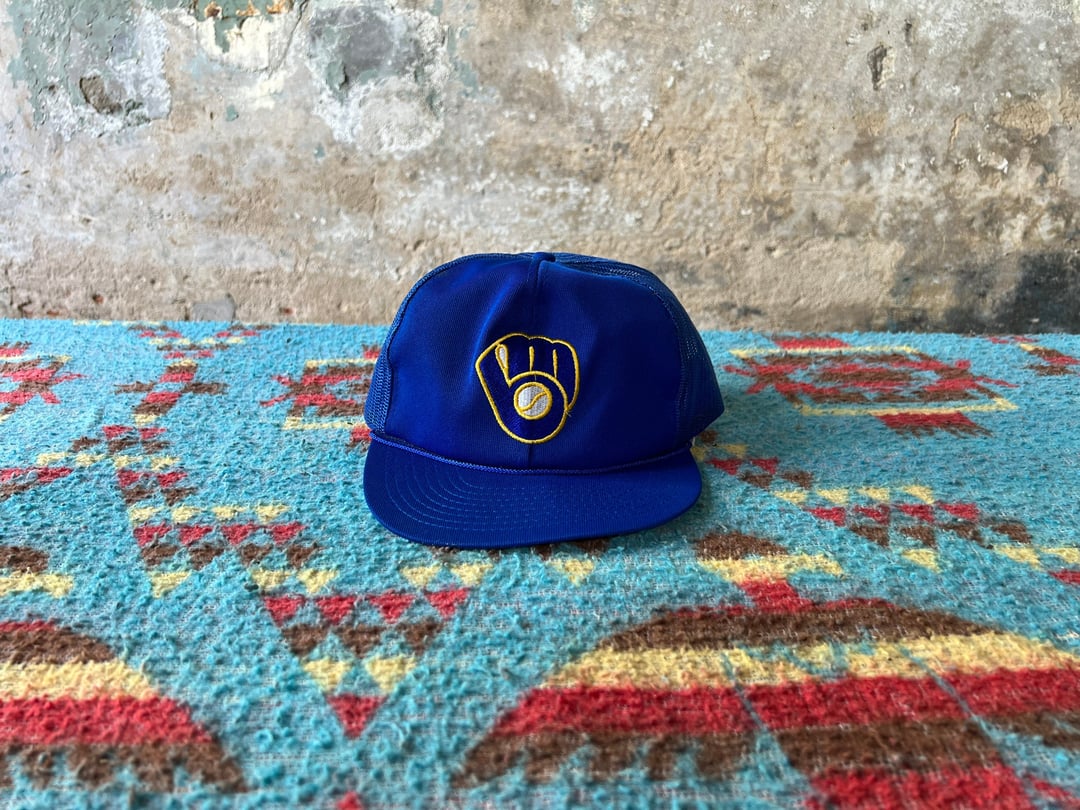 Vintage Milwaukee Brewers Hat Cap Snapback Sports Specialties MLB Mesh  Baseball