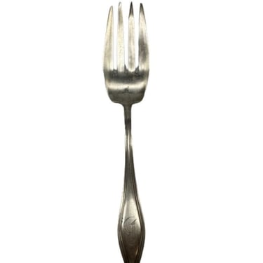 1912 Cold Meat Serving Fork "Mary Chilton" by Towle Sterling Silver Flatware 