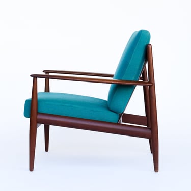 Grete Jalk Lounge Chair in Solid Teak by France & Son
