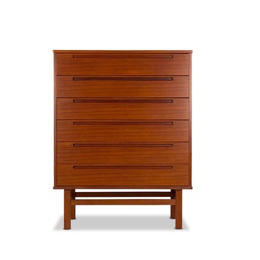 Teak 6-Drawer Chest by Nils Jonsson for Torring Møbelfabrik, Circa 1960 - *Please ask for a shipping quote before you buy. 
