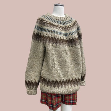 Vintage Fair Isle Sweater Retro 1990s No Size | Retrospect Vintage 