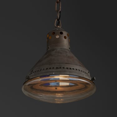 Mirrored Glass Pendant