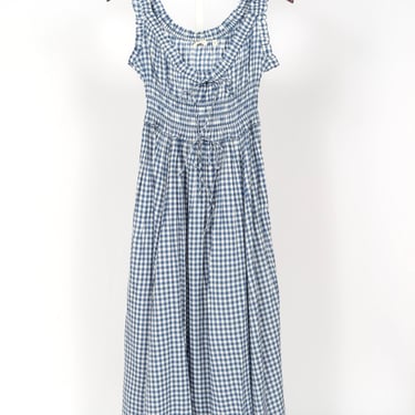 Emmaretta Dress - Blue Gingham Call to order (617) 248-9910