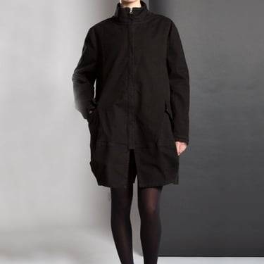 Oversized Lined Bubble Jacket in BLACK or MOSS