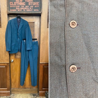 Vintage 1960’s Cowboy Western Mod Sharkskin 2 Piece Rockabilly Suit, Jacket, Sportcoat, Blazer, Pants, Sharkskin Suit, 1960s Suit, Western 