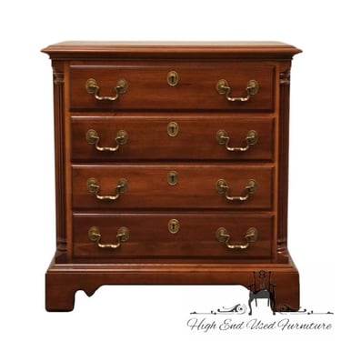 NATIONAL / MT. AIRY Solid Cherry Traditional Style 26" Four Drawer Chest Nightstand 192-1092-270 