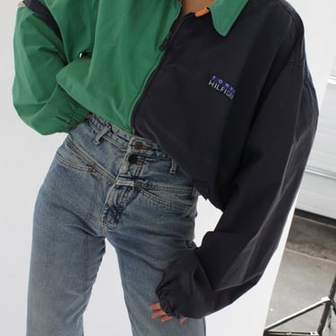 Fun 90s Two-Toned Tommy Hilfiger Jacket