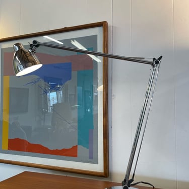 Vintage Chrome Desk Lamp