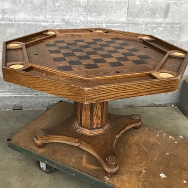 Beautiful Oak Gaming Table (Seattle)