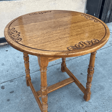 Charging Station | Vintage Occasional Table by Angelus Furniture Co. 