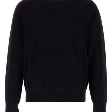 Zegna Men Black Wool Blend Sweater