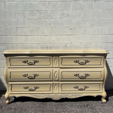 French Provincial Dresser Chest of Drawers Nursery Entry Table TV Console Furniture Bedroom Tv Stand Shabby Chic Buffet CUSTOM PAINT Avail 