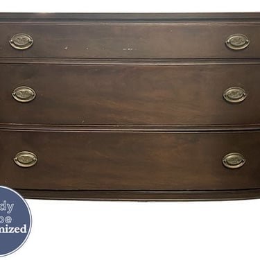 48" Unfinished 3 Drawer Phenix Furniture Co. Vintage Dresser #08371