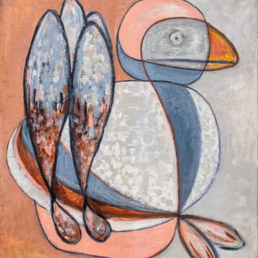 Kayo Lennar Dodo Bird Oil on Canvas