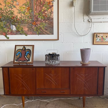 Mid Century Danish Teak Credenza