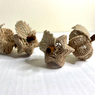 Set of 4 Pumpkin Napkin Rings 