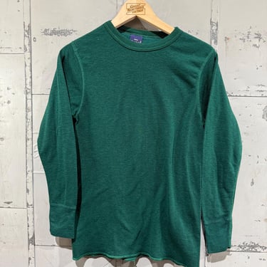 Vintage Green Duofold thermal Wool Undershirt 