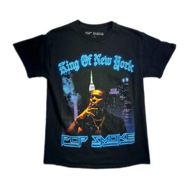 Vintage Pop Smoke T-Shirt King Of New York Rap Tee