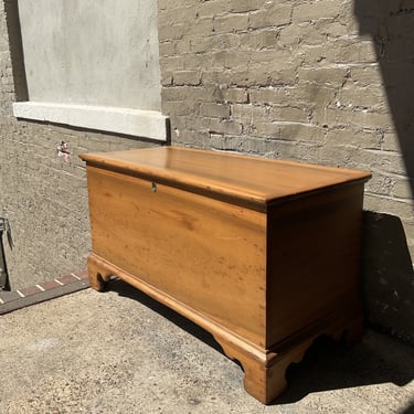 Antique Poplar Blanket Chest