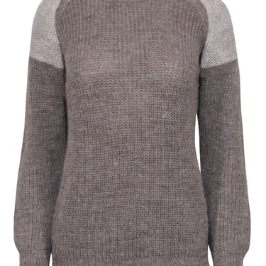 IRO - Beige & Cream Alpaca & Wool Blend Sweater Sz S