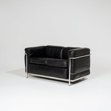 CANAPÉ LC2 DE LE CORBUSIER, CASSINA, 1960s
