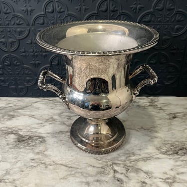 Silver Plate Ice Bucket/wine cooler