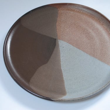 Mid Century Modern Ceramic Dinner Plate 
