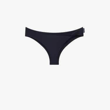 COURREGES WOMAN Bikini Slip Woman Black Swimwear