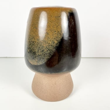 Mid Century David Cressey Style Drip Glaze Vintage Ceramic Salt Shaker Pottery
