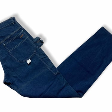 NEW w/ Tags ~ Vintage DEE CEE Carpenter Jeans ~ measure 29 x 34.5 ~ Straight Leg / Triple Stitch Work Pants ~ 29 Waist ~  Deadstock 