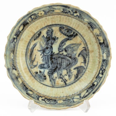 Chinese Blue and White Porcelain Dish