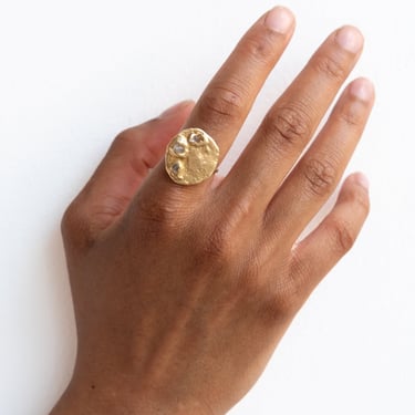 Emilie Shapiro Crescent Ring