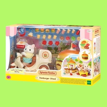 Calico Critters Playset - Hamburger Stand