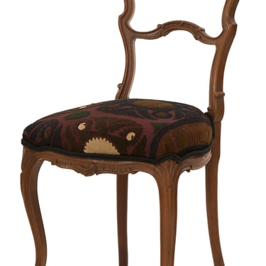 Antique Suzani Side Chair