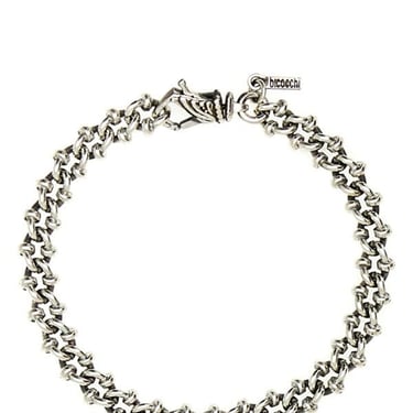 Emanuele Bicocchi Man 925 Silver Bracelet