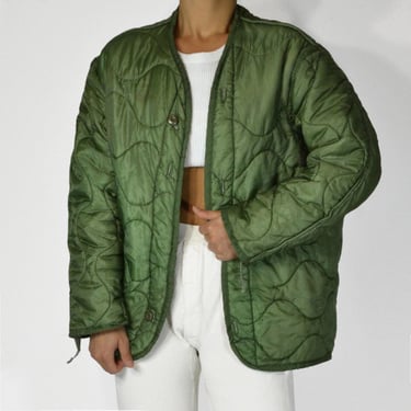 Vintage Quilted Liner Jacket, M 