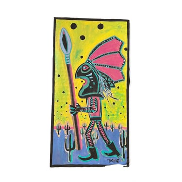 TBN Native Spear Original Painting