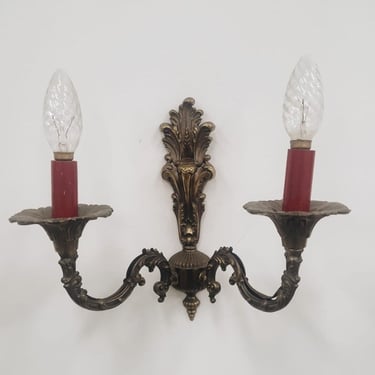 Romantic Vintage Sconce | Wall Lamp | Yugoslavia | 50s | 