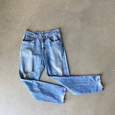 Vintage Light Wash Broken In Lee Jeans 36 