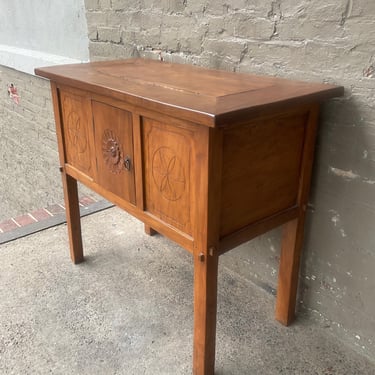 Vintage Carved Credenza