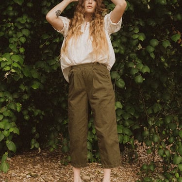 CARLY PANT - OLIVE