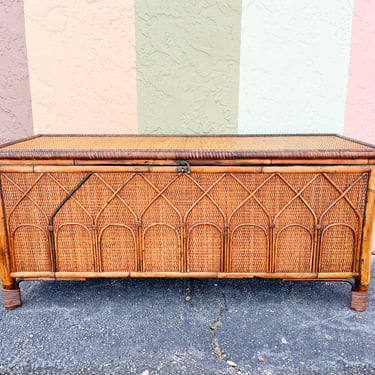 Rattan and Seagrass Trunk