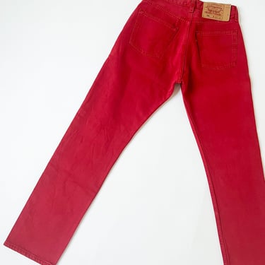 Vintage Levi's Cherry Red Jeans
