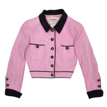 Chanel Baby Pink Cropped Jacket