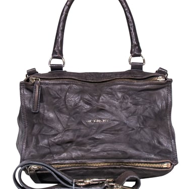 Givenchy - Taupe Leather Large Satchel Bag