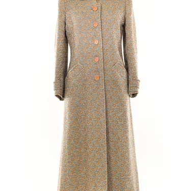 Ungaro Tweed Maxi Coat