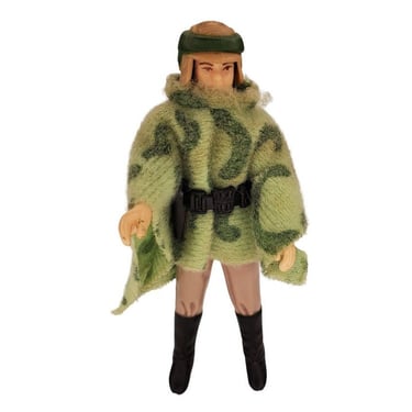 Original Princess Leia Organa Combat Poncho Star Wars ROTJ 1984 LFL Kenner M11 