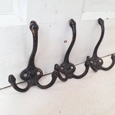 Set of Three Antique Iron 