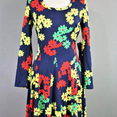 Facebook Friends - 1970 - New With Tag - Gored Skirt Maxi - Easy Wear/Easy Care - Polyester Knit - Estimated size 12 