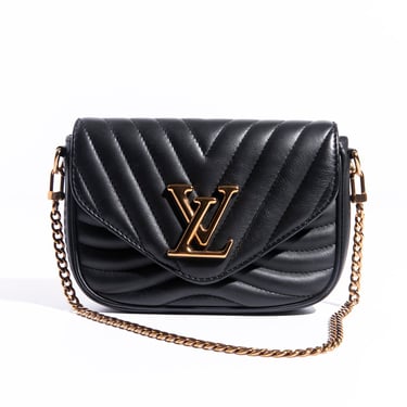 LOUIS VUITTON Quilted New Wave Pochette Bag